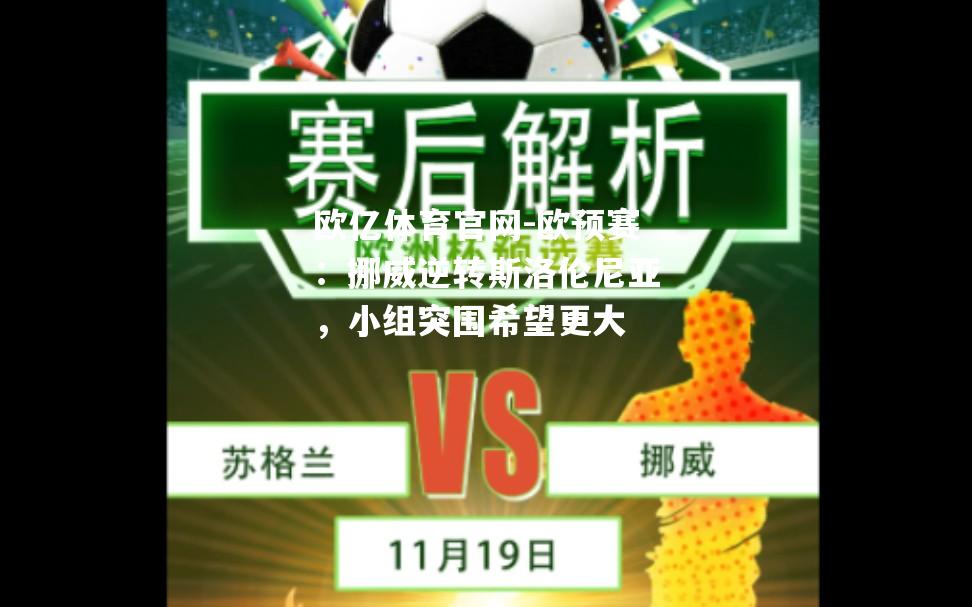 欧预赛：挪威逆转斯洛伦尼亚，小组突围希望更大